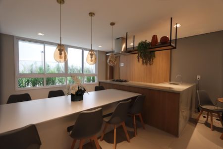 Apartamento para alugar com 32m², 2 quartos e 1 vagaÁrea comum - Espaço Gourmet