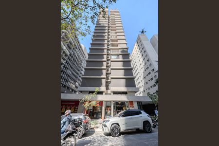 Apartamento para alugar com 35m², 1 quarto e sem vaga Apartamento para alugar com 35m², 1 quarto e sem vagaFachada