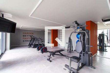 Apartamento para alugar com 35m², 1 quarto e sem vaga Apartamento para alugar com 35m², 1 quarto e sem vagaÁrea comum - Academia