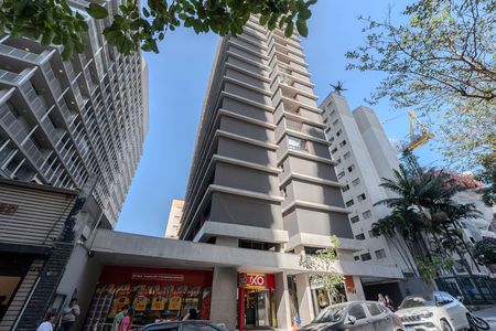 Apartamento para alugar com 35m², 1 quarto e sem vaga Apartamento para alugar com 35m², 1 quarto e sem vagaFachada