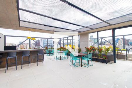 Apartamento para alugar com 35m², 1 quarto e sem vaga Apartamento para alugar com 35m², 1 quarto e sem vagaÁrea comum - Churrasqueira