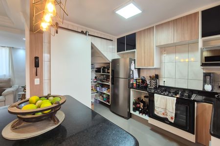 Casa de condomínio à venda com 110m², 3 quartos e 2 vagasCozinha 