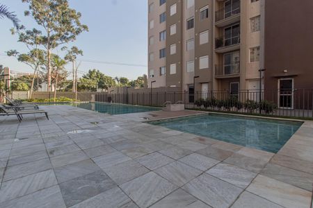 Apartamento para alugar com 24m², 1 quarto e 1 vaga Apartamento para alugar com 24m², 1 quarto e 1 vagaÁrea comum - Piscina