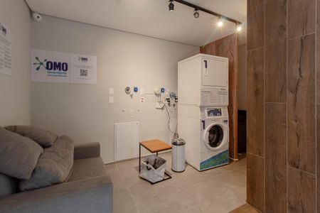 Apartamento para alugar com 24m², 1 quarto e 1 vaga Apartamento para alugar com 24m², 1 quarto e 1 vagaLavanderia