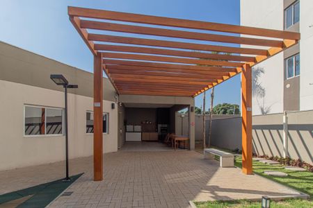 Apartamento para alugar com 24m², 1 quarto e 1 vaga Apartamento para alugar com 24m², 1 quarto e 1 vagaÁrea comum - Churrasqueira