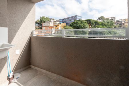 Apartamento à venda com 37m², 2 quartos e sem vagaVaranda