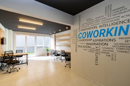 Apartamento à venda com 37m², 2 quartos e sem vagaCoworking