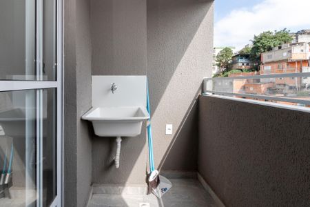 Apartamento à venda com 37m², 2 quartos e sem vagaVaranda