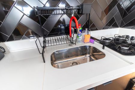 Apartamento para alugar com 45m², 1 quarto e 1 vagaCozinha - Torneira