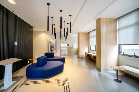 Apartamento à venda com 28m², 1 quarto e sem vagaHall social