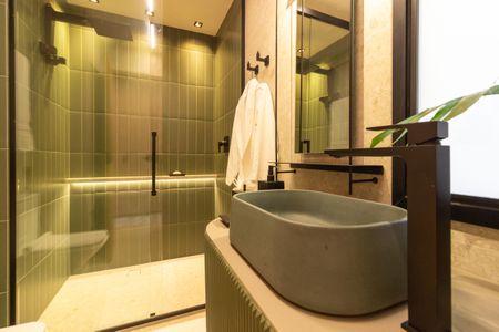 Studio à venda com 27m², 1 quarto e sem vagaBanheiro