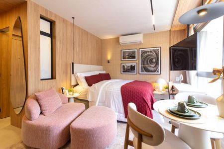 Studio à venda com 27m², 1 quarto e sem vagaStudio