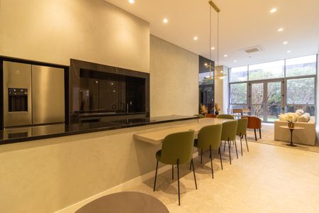 Studio à venda com 27m², 1 quarto e sem vagaÁrea comum - Salão de festas