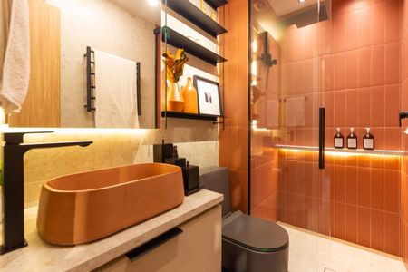 Studio à venda com 27m², 1 quarto e sem vagaBanheiro