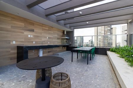 Studio à venda com 27m², 1 quarto e sem vagaÁrea Comum - Espaço Gourmet