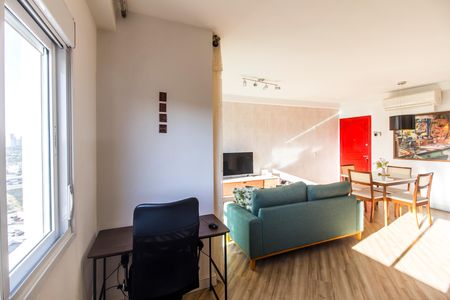 Apartamento à venda com 60m², 1 quarto e 1 vaga Apartamento à venda com 60m², 1 quarto e 1 vagaSala