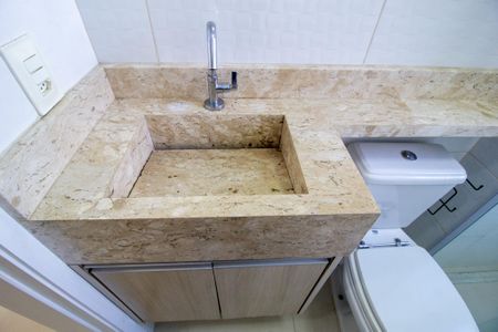 Apartamento para alugar com 46m², 2 quartos e 2 vagasBanheiro