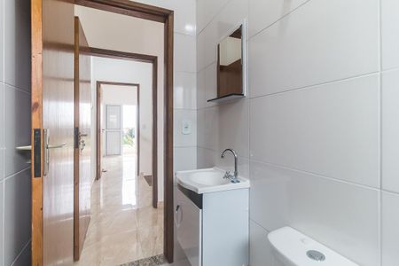 Casa de condomínio para alugar com 83m², 2 quartos e 1 vagaBanheiro da Suíte 2