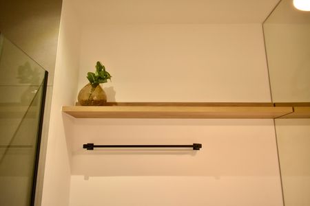 Studio para alugar com 25m², 1 quarto e sem vaga Studio para alugar com 25m², 1 quarto e sem vagaBanheiro