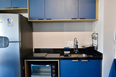 Studio para alugar com 25m², 1 quarto e sem vaga Studio para alugar com 25m², 1 quarto e sem vagaCozinha