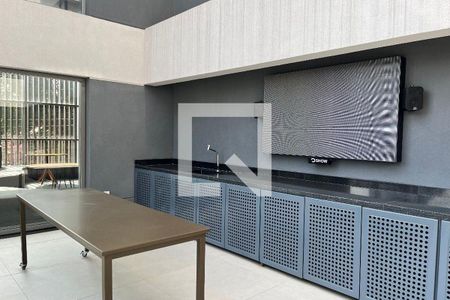 Studio para alugar com 25m², 1 quarto e sem vaga Studio para alugar com 25m², 1 quarto e sem vagaÁrea comum Cinema