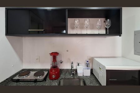 Studio à venda com 37m², 1 quarto e 1 vagaCozinha