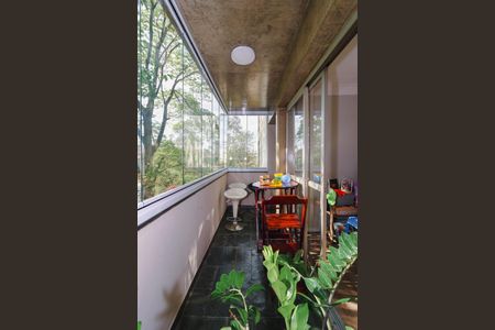 Varanda da Sala de apartamento à venda com 3 quartos, 142m² em Vila Andrade, São Paulo