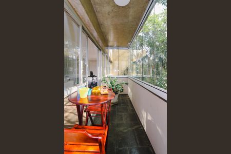 Varanda da Sala de apartamento à venda com 3 quartos, 142m² em Vila Andrade, São Paulo