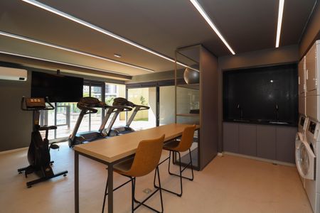 Apartamento à venda com 28m², 1 quarto e sem vagaAcademia