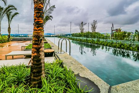 Studio à venda com 36m², 1 quarto e 1 vaga Studio à venda com 36m², 1 quarto e 1 vagaÁrea comum - Piscina