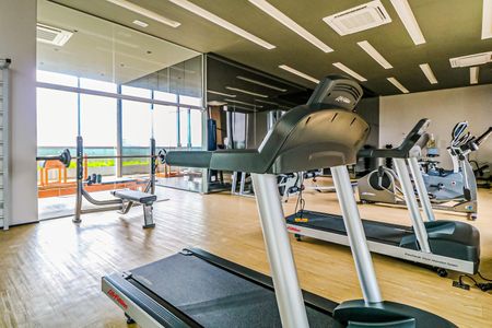 Studio à venda com 36m², 1 quarto e 1 vaga Studio à venda com 36m², 1 quarto e 1 vagaÁrea comum - Academia