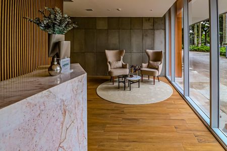 Studio à venda com 36m², 1 quarto e 1 vaga Studio à venda com 36m², 1 quarto e 1 vagaHall