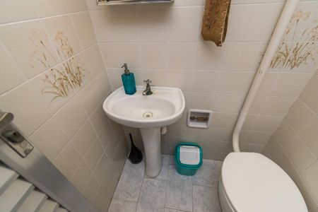 Casa à venda com 168m², 4 quartos e sem vagaLavabo da varanda gourmet