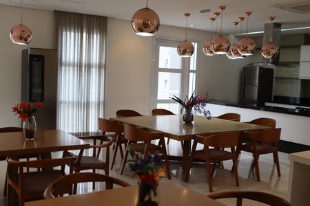 Apartamento à venda com 54m², 2 quartos e 1 vagaÁrea comum - Salão de festas