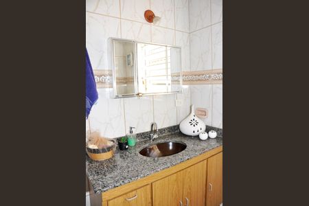 Casa à venda com 532m², 3 quartos e 4 vagasDetalhe - Banheiro Social com Banheira