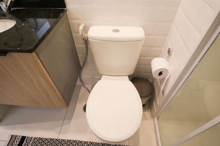 Studio para alugar com 25m², 1 quarto e sem vaga Studio para alugar com 25m², 1 quarto e sem vagaBanheiro