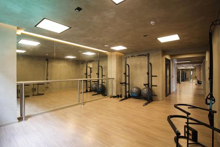 Studio para alugar com 25m², 1 quarto e sem vaga Studio para alugar com 25m², 1 quarto e sem vagaÁrea comum - Academia