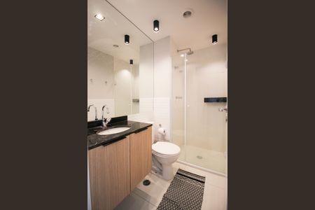 Studio para alugar com 25m², 1 quarto e sem vaga Studio para alugar com 25m², 1 quarto e sem vagaBanheiro