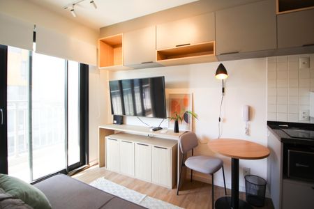 Studio para alugar com 25m², 1 quarto e sem vaga Studio para alugar com 25m², 1 quarto e sem vagaStudio