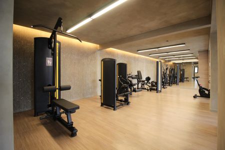 Studio para alugar com 25m², 1 quarto e sem vaga Studio para alugar com 25m², 1 quarto e sem vagaÁrea comum - Academia