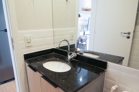 Studio para alugar com 25m², 1 quarto e sem vaga Studio para alugar com 25m², 1 quarto e sem vagaBanheiro