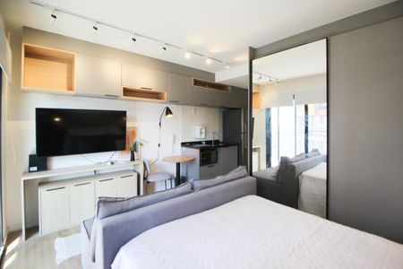 Studio para alugar com 25m², 1 quarto e sem vaga Studio para alugar com 25m², 1 quarto e sem vagaStudio