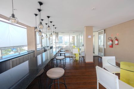 Studio para alugar com 22m², 1 quarto e sem vaga Studio para alugar com 22m², 1 quarto e sem vagaÁrea comum - Salão de festas