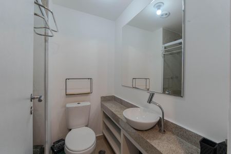 Studio para alugar com 22m², 1 quarto e sem vaga Studio para alugar com 22m², 1 quarto e sem vagaBanheiro