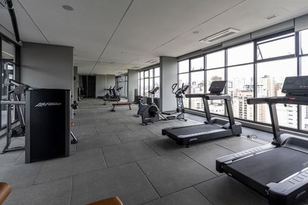 Studio para alugar com 70m², 1 quarto e sem vaga Studio para alugar com 70m², 1 quarto e sem vagaAcademia