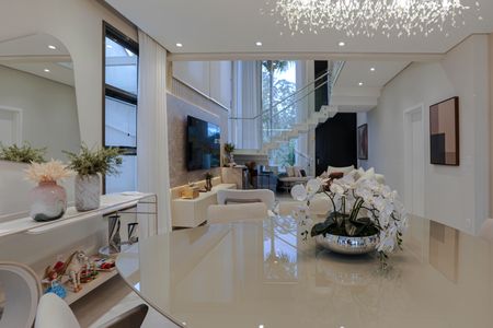 Casa de condomínio para alugar com 300m², 3 quartos e 4 vagasSala