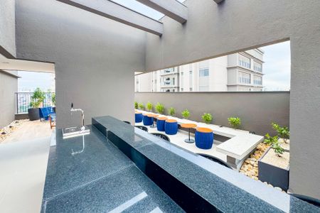 Apartamento à venda com 27m², 1 quarto e sem vaga Apartamento à venda com 27m², 1 quarto e sem vagaChurrasqueira - Rooftop