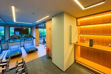 Apartamento à venda com 27m², 1 quarto e sem vaga Apartamento à venda com 27m², 1 quarto e sem vagaAcademia