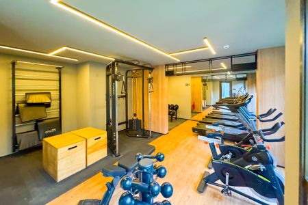 Apartamento à venda com 27m², 1 quarto e sem vaga Apartamento à venda com 27m², 1 quarto e sem vagaAcademia