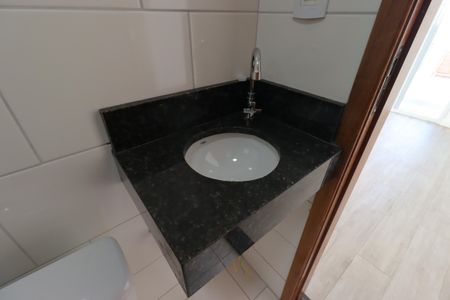 Apartamento à venda com 50m², 2 quartos e 1 vagaBanheiro da Suíte - Pia